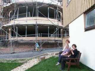  The green and the common house