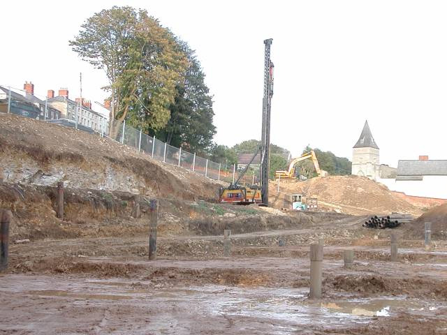  Building site, October 2002