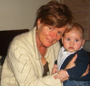 Clare and baby